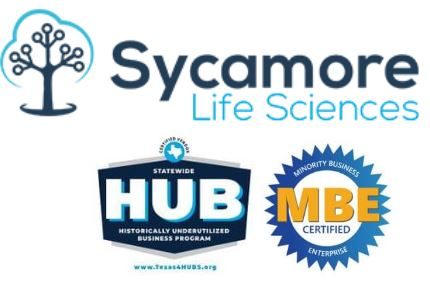 Sycamore HUB + MBE logo Underneath